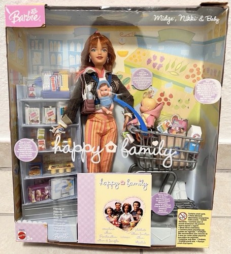 Barbie happy family midge - family,