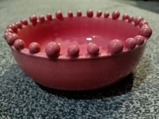 Unusual beaded ball - unusual, edged