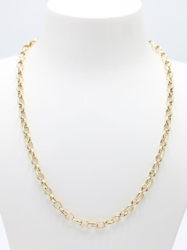 Solid gold belcher - solid, cable