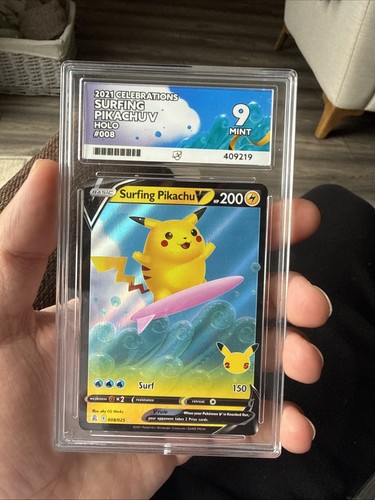 Surfing pikachu celebrations - v,
