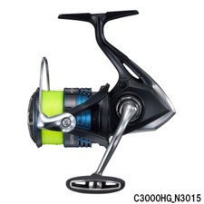 Shimano '21 NEXAVE C3000HG N3015 Spinning Reel with Nylon Line 12lb-150m
