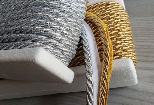 Brocade 7mm upholstery piping - brocade,