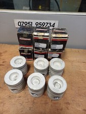 Set Of 6 Perkins 6354 Pistons .30 Thou O/S For Massey Ferguson Tractor 