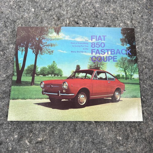 1967 1968 fiat 850 fastback - 850,