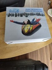 Findway Large Winter Snow Tube Inflatable Sled & Handle for Kids Adults Outdoor 