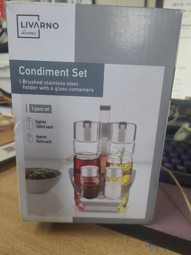 Livarno condiment set brand - condiment,