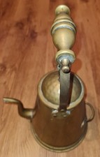 Vintage brass kettle tilt - kettle,