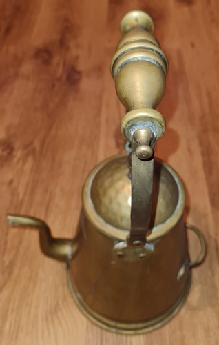 Vintage brass kettle - vintage,