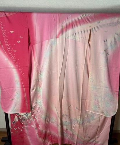 Japanese kimono furisode pure - kimono,