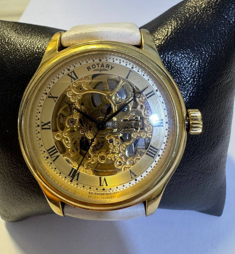 Rotary watch skeleton dial - rotary,
