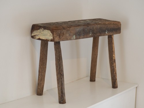 Antique vintage small wooden - antique,
