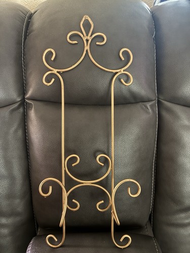 Vintage gold scroll wrought - vintage,