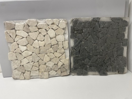 Lava mosaic tiles black - b&q,