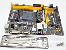 BIOSTAR A68MD PRO- FM2/FM2+ Micro ATX Motherboard + B/Plate & Mounting Screws x6