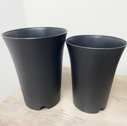 5pcs black plastic round - 5pcs,