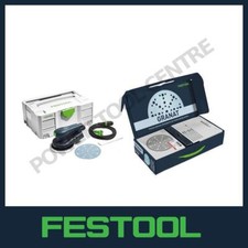 Festool 576332 ETS EC 150/5 EQ-Plus Eccentric Sander 240V & GRANAT Starter Set