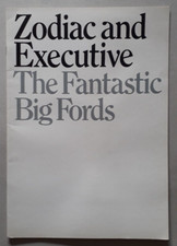 Ford Zodiac Range Brochure 1970 LF - Executive  Estate  3.0 V6