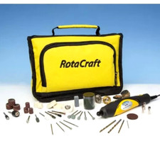Rotacraft RC18X 18V Cordless Rotary Tool Kit + Accessories Variable Speed UK