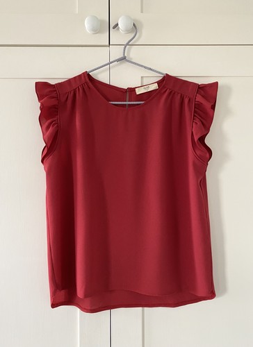 Olive clothing red silky - olive, crepe