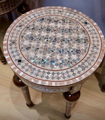 Egyptian inlaid mother - inlaid, of
