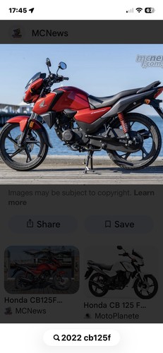 Honda cb125f swing - honda, 2022-