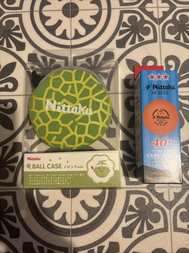 Nittaku melon case with - melon,