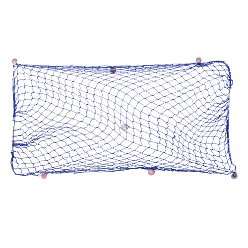 Blue decorative fishing net - blue,