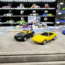 MINIGT 1:64 Model Car Mazda MX-5 Eunos Roadster Alloy Diecast Vehicle Collection
