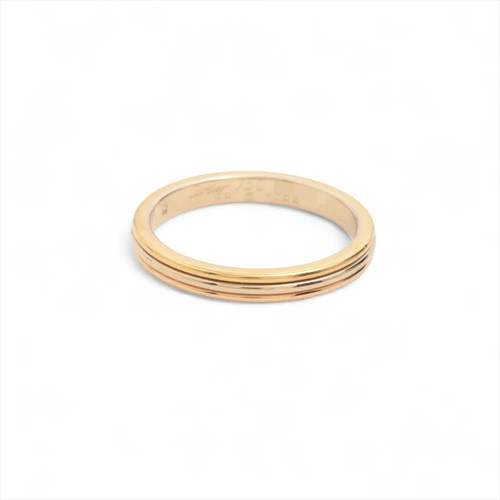 Cartier tricolor ring - cartier,