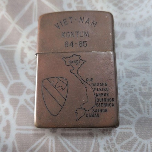 Zippo vietnam war map - vietnam,