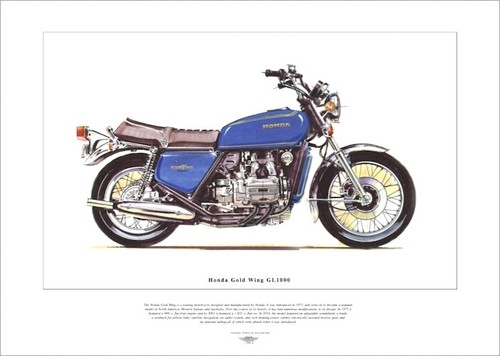 Honda gold wing - gold, gl1000