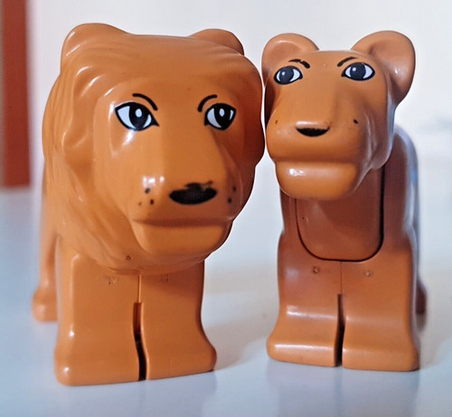Duplo figure safari zoo lion - duplo,