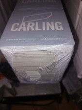 New sealed pack 100 carling beer mats