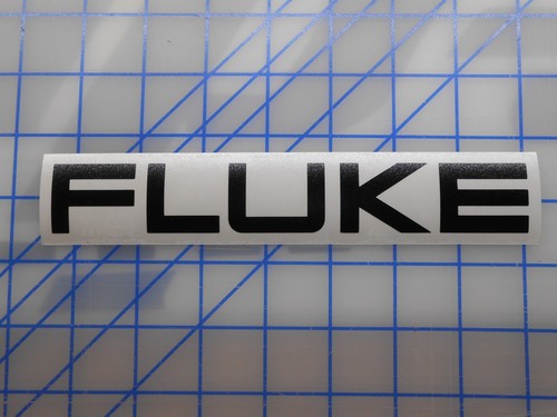 Fluke decal 7 5 - fluke, 11"