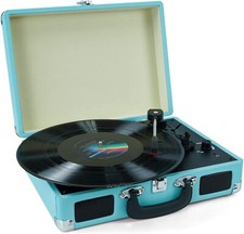 Vinyl Record Player, 3 Speeds