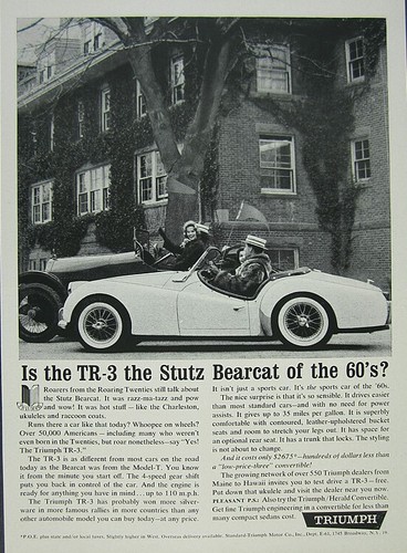 1961 triumph roadster - tr-3,