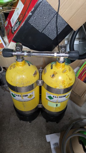 10ltr twin set scuba - , diving