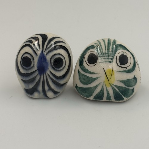 Set small hand painted - of,