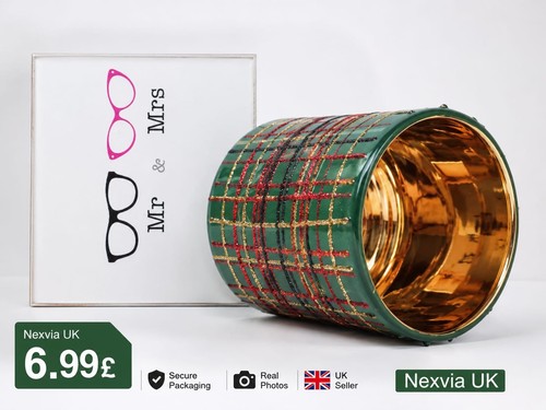 Nexvia green glitter plaid - uk,