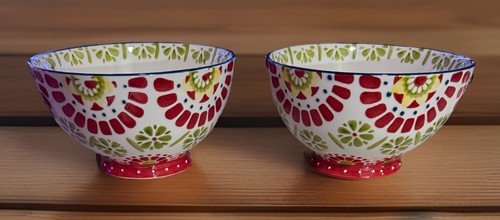 Deecoo red green floral - red,
