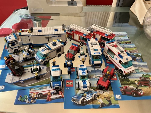 Lego city emergency vehicles - lego,