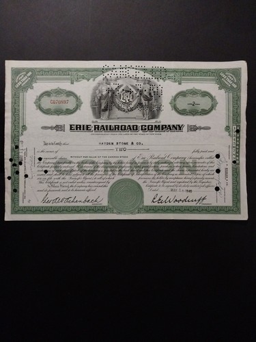 1949 erie railroad - 1949, company