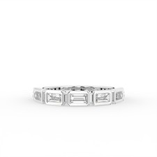 18K White Gold Eternity Ring