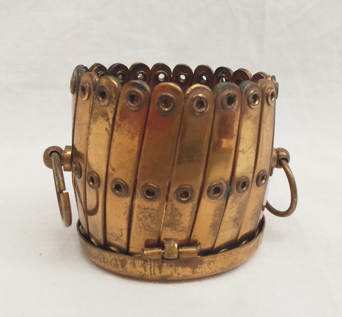 Brass expanding accordian - accordian, gate