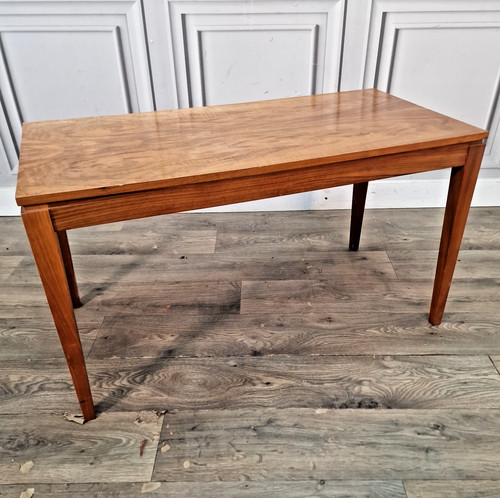 Vintage walnut coffee table - walnut,