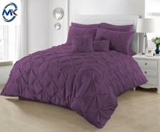 PINTUCK DUVET SET 100% SOFT