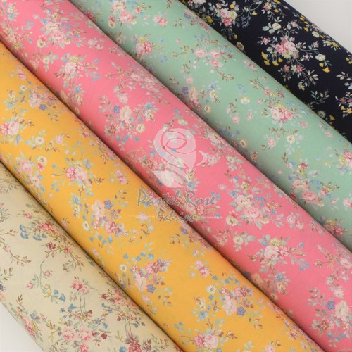 Vintage nora floral - floral, print