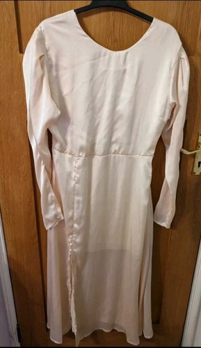 Zara open back - open, satin