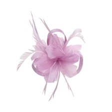 Flower Hair Clip Feathers