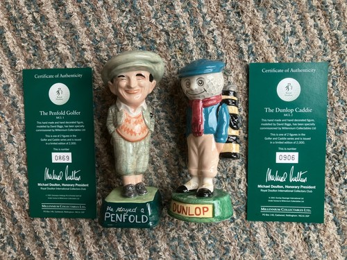 Pair royal doulton golf - pair,